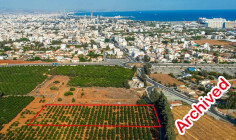 Industrial land under division in Kato Polemidia, Limassol 
