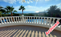 For rent villa with breathtaking sea views 