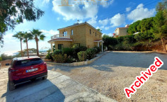 For rent villa with breathtaking sea views 