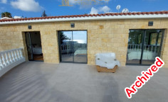 For rent villa with breathtaking sea views 
