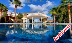 For rent villa with breathtaking sea views 
