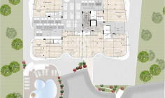 Luxury 2 bedroom unfurnished apartment with swimming pool for sale in Aradippou