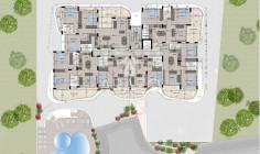 1 bedroom unfurnished apartment with swimming pool for sale in Aradippou
