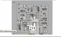Modern 2+1 bedroom penthouse for sale in Aradippou! 