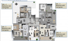Modern 2+1 bedroom penthouse for sale in Aradippou! 