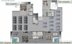 Modern 2+1 bedroom penthouse for sale in Aradippou! 