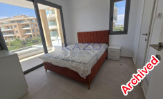 Modern furnished apartment with pool in quiet Trachoni 