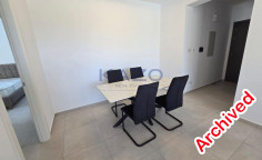 Modern furnished apartment with pool in quiet Trachoni 