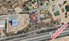 Large sea view plot for sale Agios Tychonas , Limassol