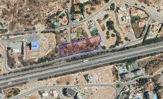 Large sea view development land for sale Agios Tychonas , Limassol