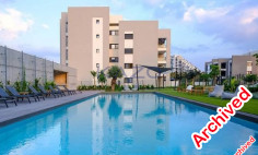 Modern apartment for sale in Trachoni with pool 