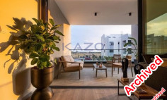 Modern apartment for sale in Trachoni with pool 