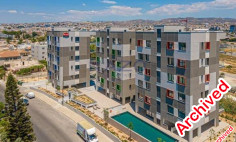 Modern two bedroom apartment Mesa Geitonia with pool gym 
