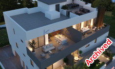 Modern two bedroom penthouse apartment in Kiti village 