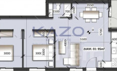 Modern three bedroom apartment for sale in Kiti Modern three bedroom apartment for sale in Kiti