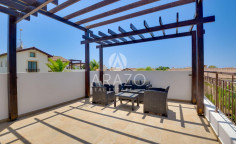 Large 3 bedroom furnished villa with swimming pool for sale in Agia Thekla