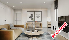 One bedroom flat 52 m2 for sale in Aglantzia