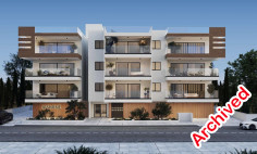 Two bed apartment 87 m2 for sale in Agios Dometios