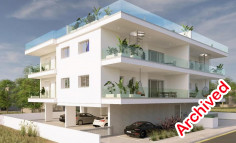 Two bedrooms flat 75 m2 for sale in Lakatamia