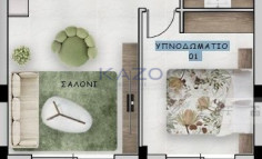 Modern one bedroom apartment for sale in Ypsonas 