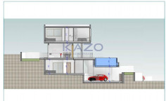 Sea front villa with pool and panoramic view 