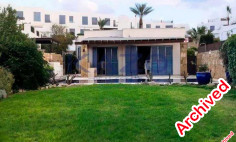 Fully furnished bungalow in peaceful Chloraka with pool 