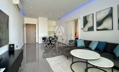 Large 2 bedroom furnished apartment with swimming pool to rent in Livadia