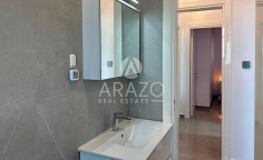 Large 2 bedroom furnished apartment with swimming pool to rent in Livadia