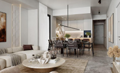 3 bedroom unfurnished apartment with swimming pool for sale in Livadia