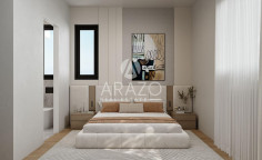 Large 2 bedroom unfurnished apartment with swimming pool for sale in Livadia