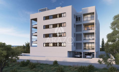 Large 2 bedroom unfurnished apartment with swimming pool for sale in Livadia