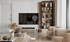 Beautiful 2 bedroom unfurnished apartment with swimming pool for sale in Livadia