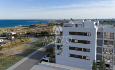 Beautiful 2 bedroom unfurnished apartment with swimming pool for sale in Livadia