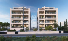 1 bedroom unfurnished apartment with swimming pool for sale in Livadia