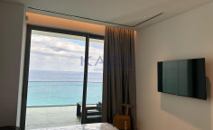 Modern seafront apartment in Neapolis with pool 