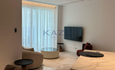 Modern seafront apartment in Neapolis with pool 