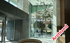 Modern seafront apartment in Neapolis with pool 