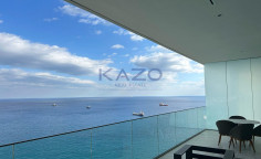 Modern seafront apartment in Neapolis with pool 