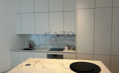 Modern seafront apartment in Neapolis with pool 