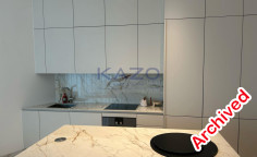 Modern seafront apartment in Neapolis with pool 