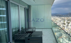 Modern seafront apartment in Neapolis with pool 