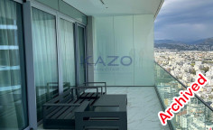 Modern seafront apartment in Neapolis with pool 