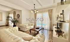 Fully furnished Pegeia villa with pool sea view 