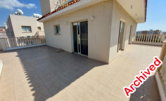 Spacious Geroskipou penthouse two bedroom apartment 