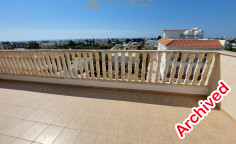 Spacious Geroskipou penthouse two bedroom apartment 