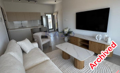 Modern 1 bedroom top floor apartment sea view Ypsonas 