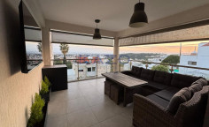 Two bedroom apartment with amazing views for rent in Nea Ekali area 