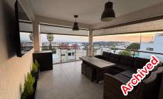 Two bedroom apartment with amazing views for rent in Nea Ekali area 