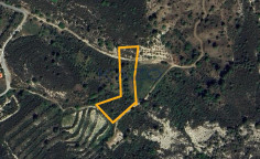 Large 5305 m2 field for sale in Trimiklini (landlocked) , Limassol