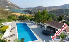 6 bedroom furnished villa with swimming pool to rent in Akrounta 6 bedroom furnished villa with swimming pool to rent in Akrounta